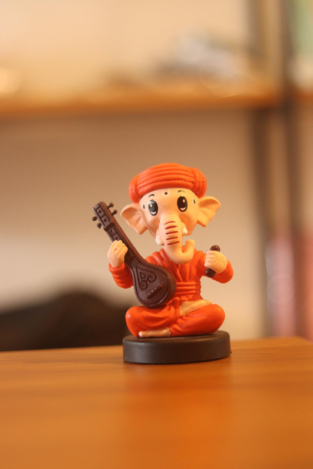 Sitting Lord Ganesha Bobblehead - Ideal for Car Dashboard, Office Desk & Home Decor | Onebest