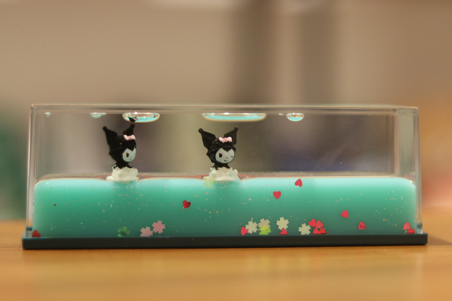 Kuromi Floating Water Showpiece - Cute Desk & Gift Decor for Kids & Kuromi Fans | Onebest