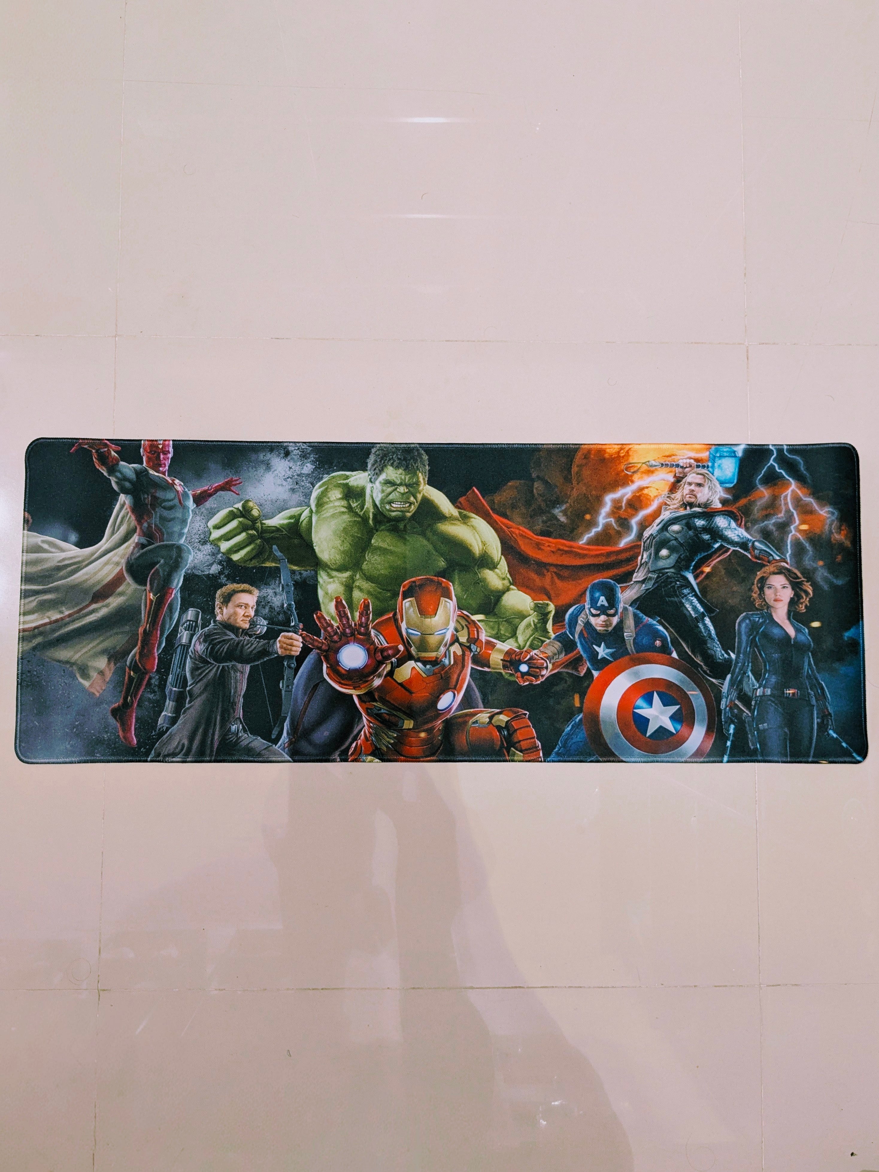 Marvel Table Mat & Desk Mouse Pad - Non-Slip Large Surface Gaming & Of
 – Onebest