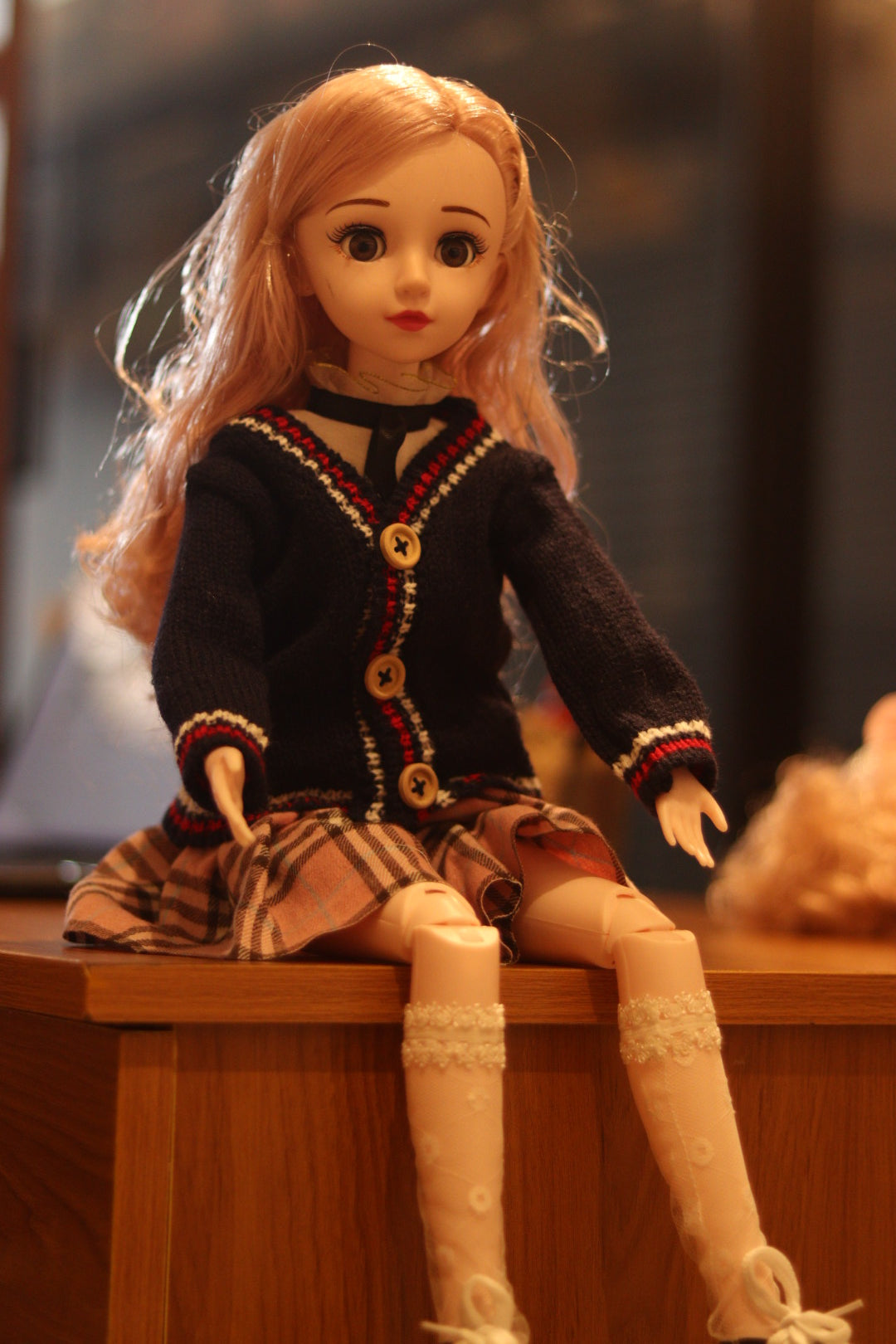 60cm Full Size Music Doll with Foldable Joints - Fancy Dress & Shoes | Collectible Gift Doll | Onebest