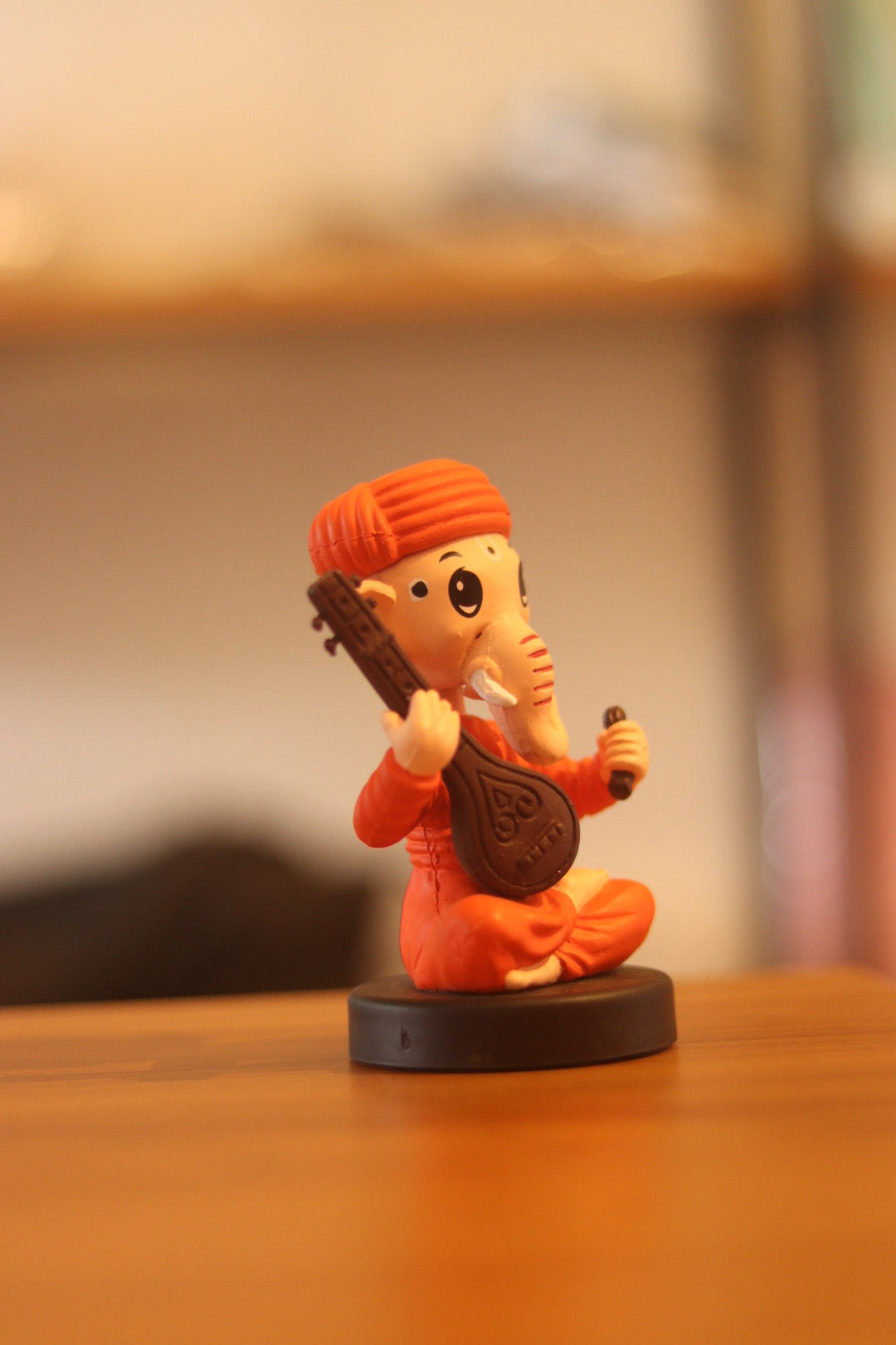 Sitting Lord Ganesha Bobblehead - Ideal for Car Dashboard, Office Desk & Home Decor | Onebest