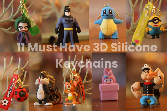 11 Silicone Keychains You Can’t Miss, Perfect for Gifting & Collecting