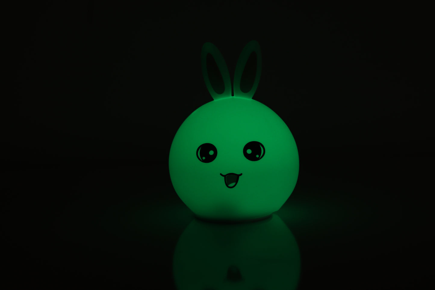 Rabbit Bunny Silicone Night Light Lamp – USB Rechargeable LED with 7 Colors | Soft Nursery Light for Kids Room & Baby Gift | Onebest