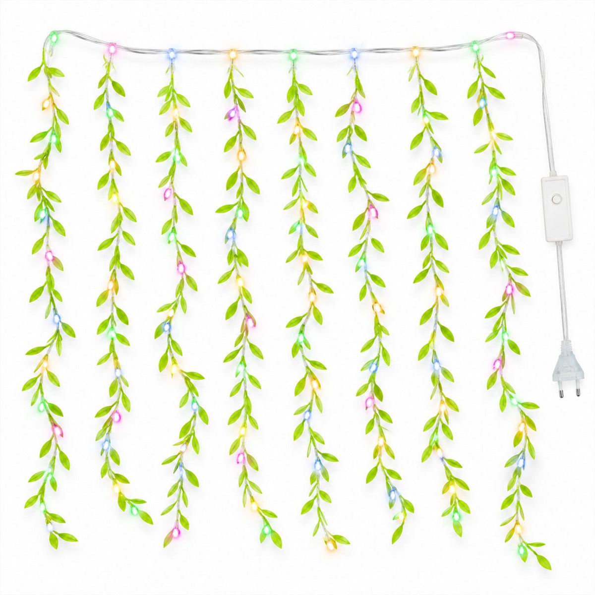 Leaf curtain light design view