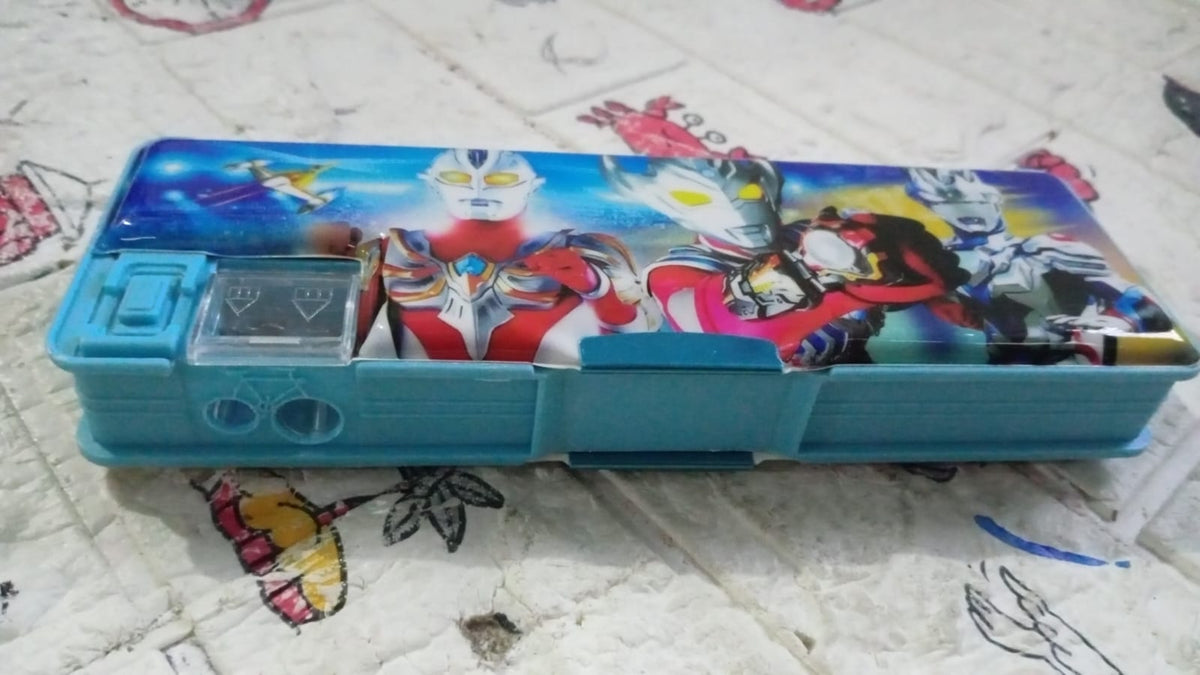 Kids Pencil Case – Dual Compartment Stationery Box