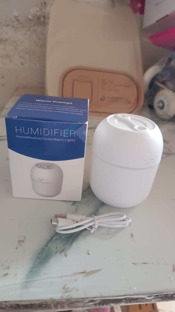 Mini USB Humidifier – Portable Diffuser & Cool Mist 250ML