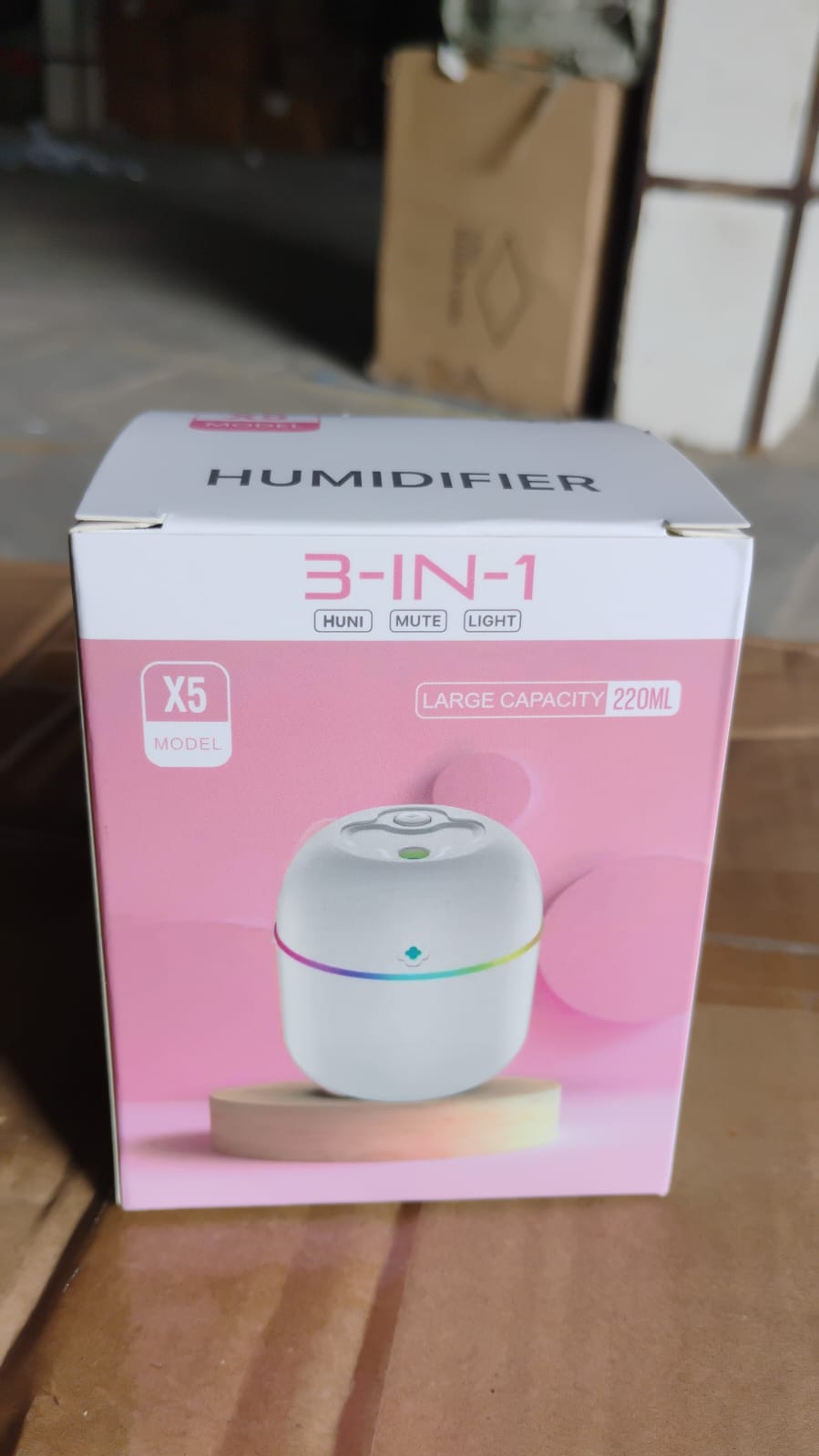 Mini USB Humidifier – Portable Diffuser & Cool Mist 250ML