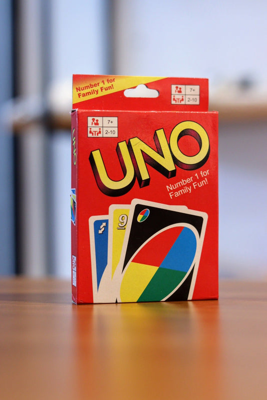UNO Classic Red Playing Cards - Fun Family & Party Game | Onebest
