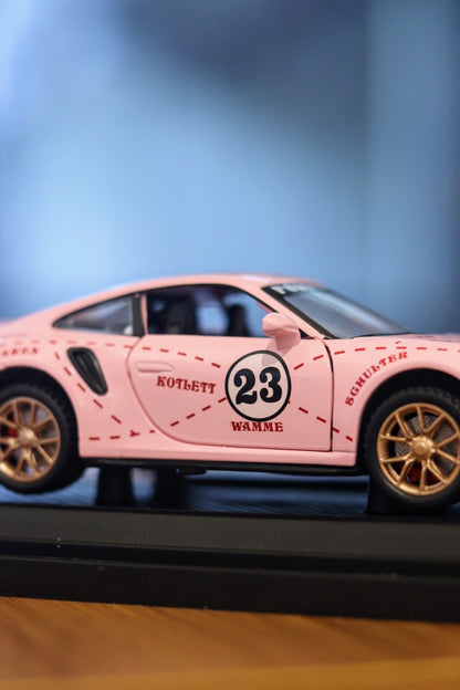 Porsche 911 Turbo S Special Edition Die-Cast Model Car (2022) - Pull Back with Openable Doors | Onebest