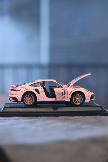 Porsche 911 Turbo S Special Edition Die-Cast Model Car (2022) - Pull Back with Openable Doors | Onebest