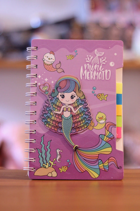 Mermaid Diary for Kids - Party Favour Gift Set | Princess Fish Theme Return Gift for Girls | Onebest