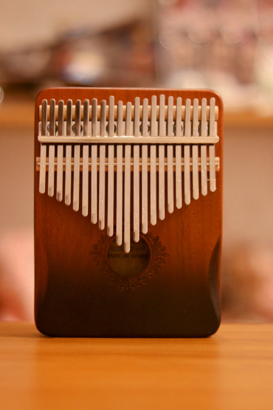 Thumb Piano 17-Key Kalimba - Engraved Notes with Tuning Hammer | Onebest