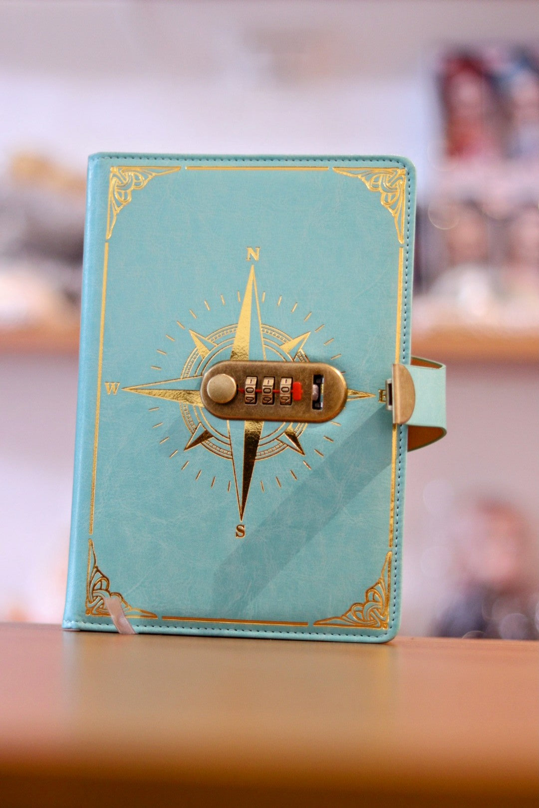 A5 PU Leather Diary with Lock - Password Protected Personal Journal & Planner | Secret Diary for Girls & Boys | Onebest