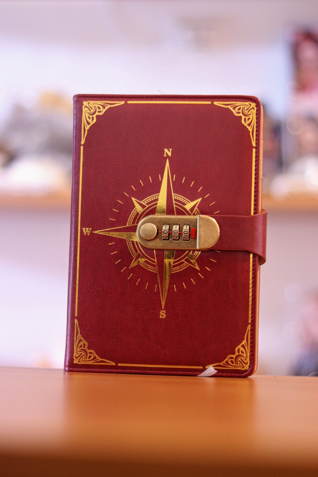 A5 PU Leather Diary with Lock - Password Protected Personal Journal & Planner | Secret Diary for Girls & Boys | Onebest