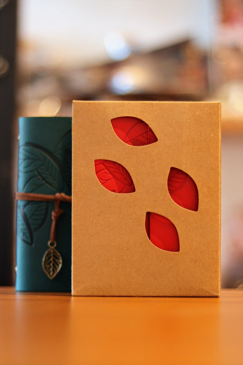 A6 Leaf Design Diary - Small Elegant Notebook for Notes, Journaling & Gifting | Onebest