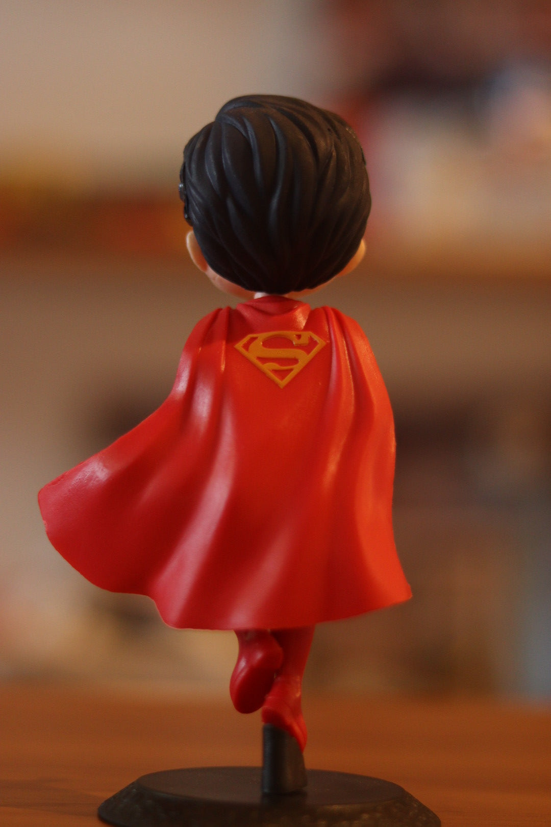 Superman Q Posket Action Figure | Cute Anime-Style Chibi Collectible for Home Decor, Office Desk & Study Table | Onebest