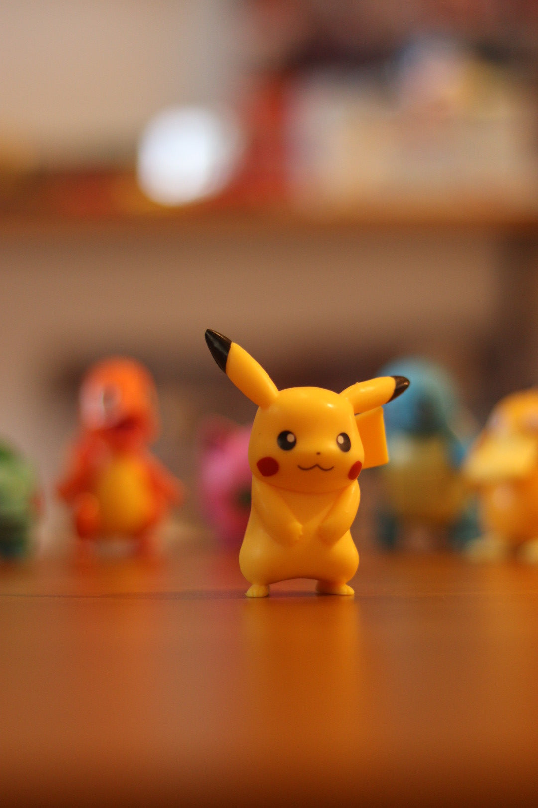 Pokemon Miniature Action Figure Set of 6 - Pikachu, Charmander, Bulbasaur, Squirtle, Psyduck, Jigglypuff | 7.5cm Collectible Toys | Onebest