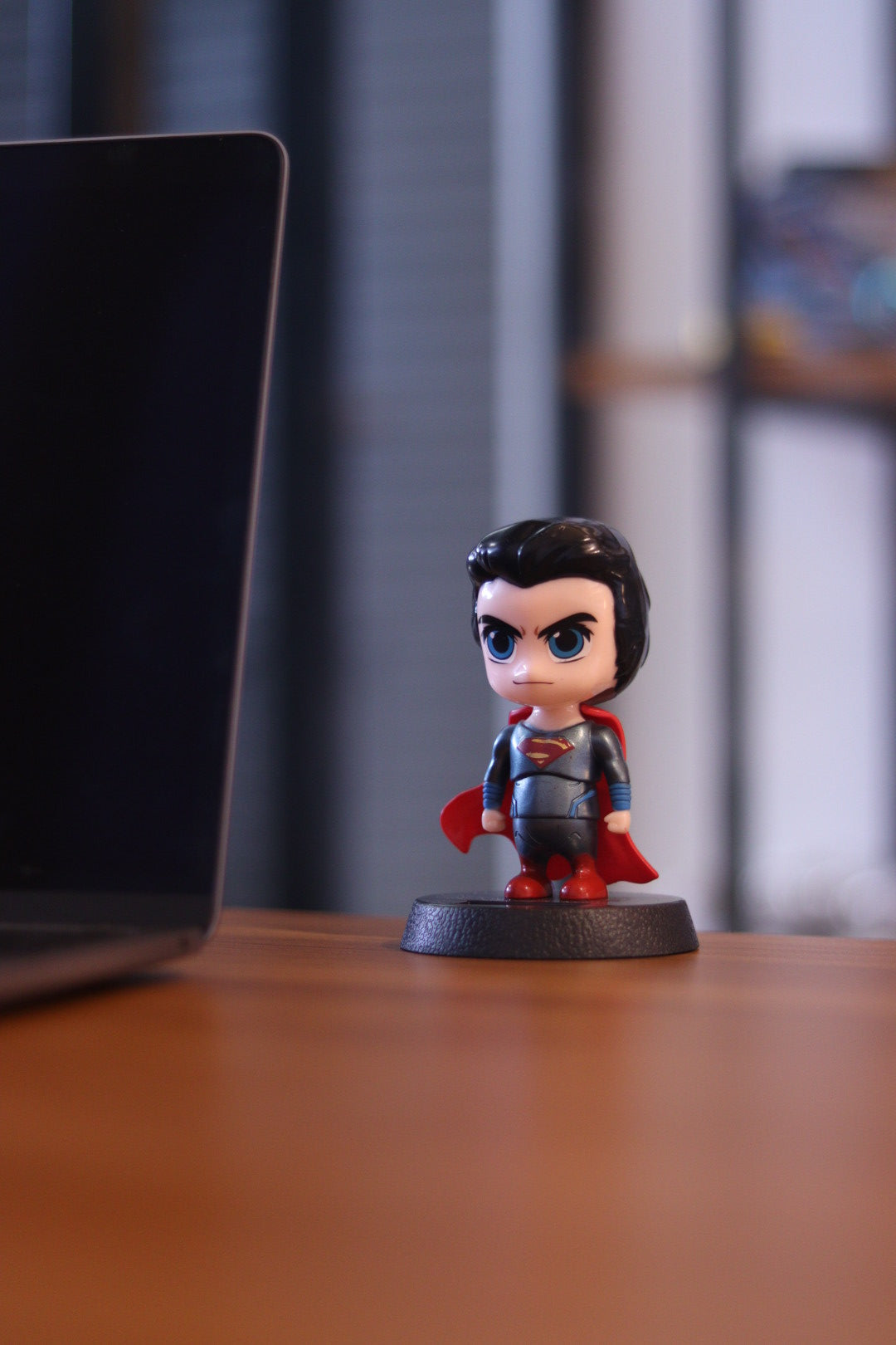 Cute Superman Solar Powered Bobblehead | Dashboard Car Toy | Wobble Action Figure | Onebest