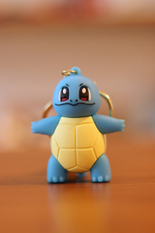 Pokemon Squirtle 3D Keychain - Cute Rubber or Silicone Key Ring for Kids & Fans | Onebest