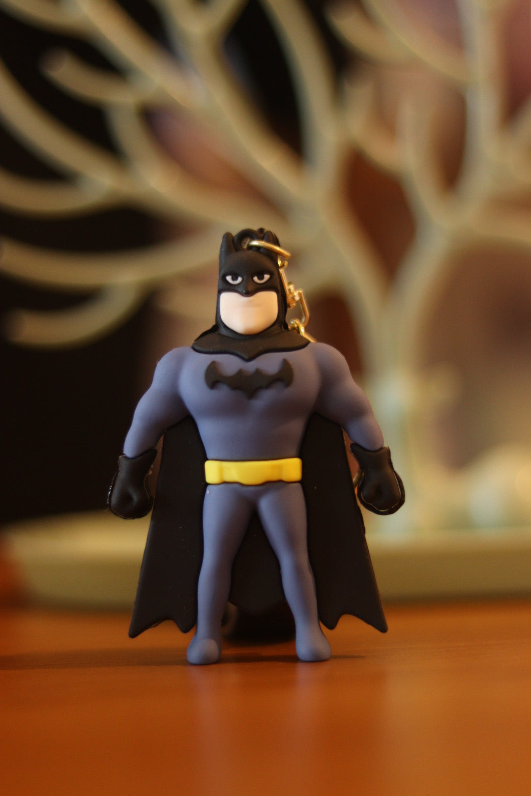 Batman 3D Keychain - Superhero Rubber or Silicone Key Ring for Boys & Fans | Onebest