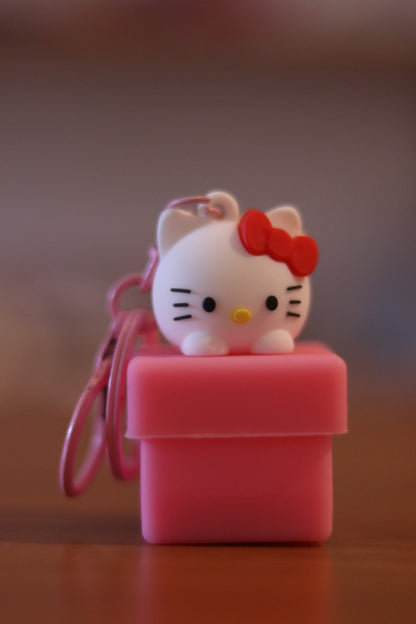 Silicone Kuromi Lamp Keychain with Light | Cute LED Anime Key Ring | Onebest