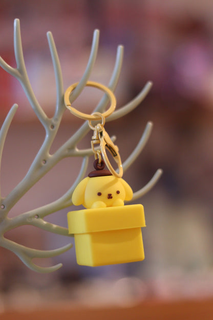 Silicone Kuromi Lamp Keychain with Light | Cute LED Anime Key Ring | Onebest