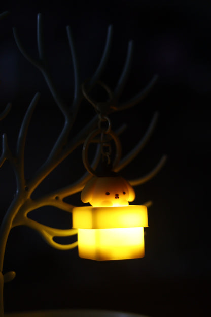 Silicone Kuromi Lamp Keychain with Light | Cute LED Anime Key Ring | Onebest