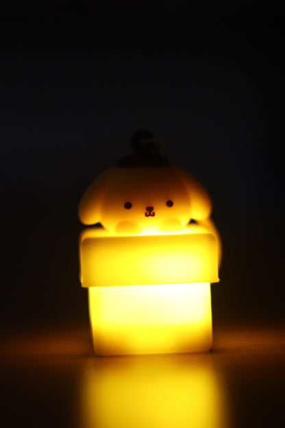 Silicone Kuromi Lamp Keychain with Light | Cute LED Anime Key Ring | Onebest