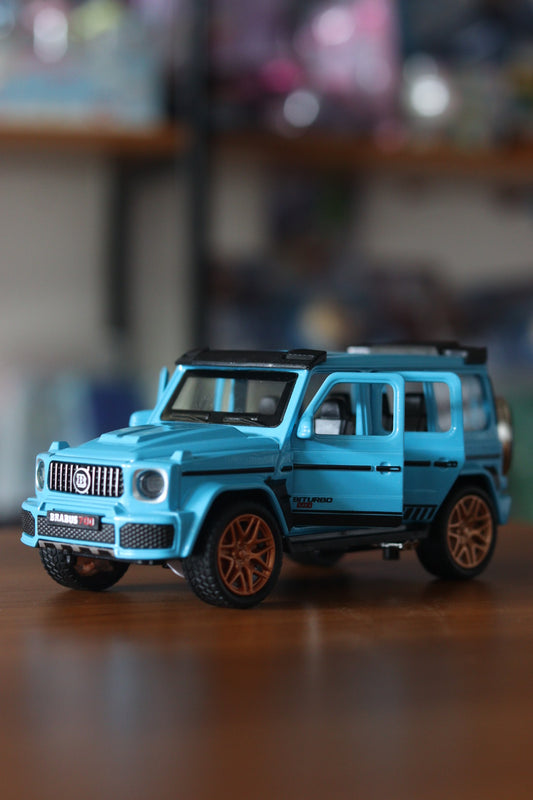 1:32 BRABUS G700 Diecast Alloy Car - Mercedes GTR Model with Pullback, Sound & Light | Metal Toy for Kids & Boys | Onebest