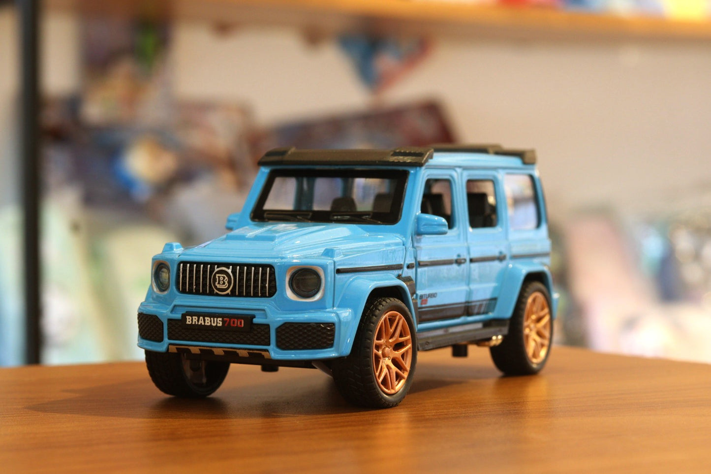 1:32 BRABUS G700 Diecast Alloy Car - Mercedes GTR Model with Pullback, Sound & Light | Metal Toy for Kids & Boys | Onebest