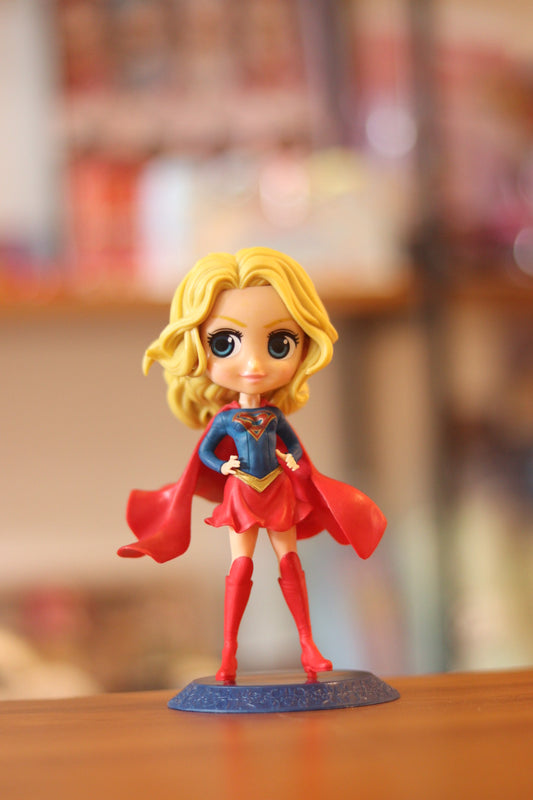 Supergirl Q Posket Figure | Cute Anime-Style DC Collectible | Onebest
