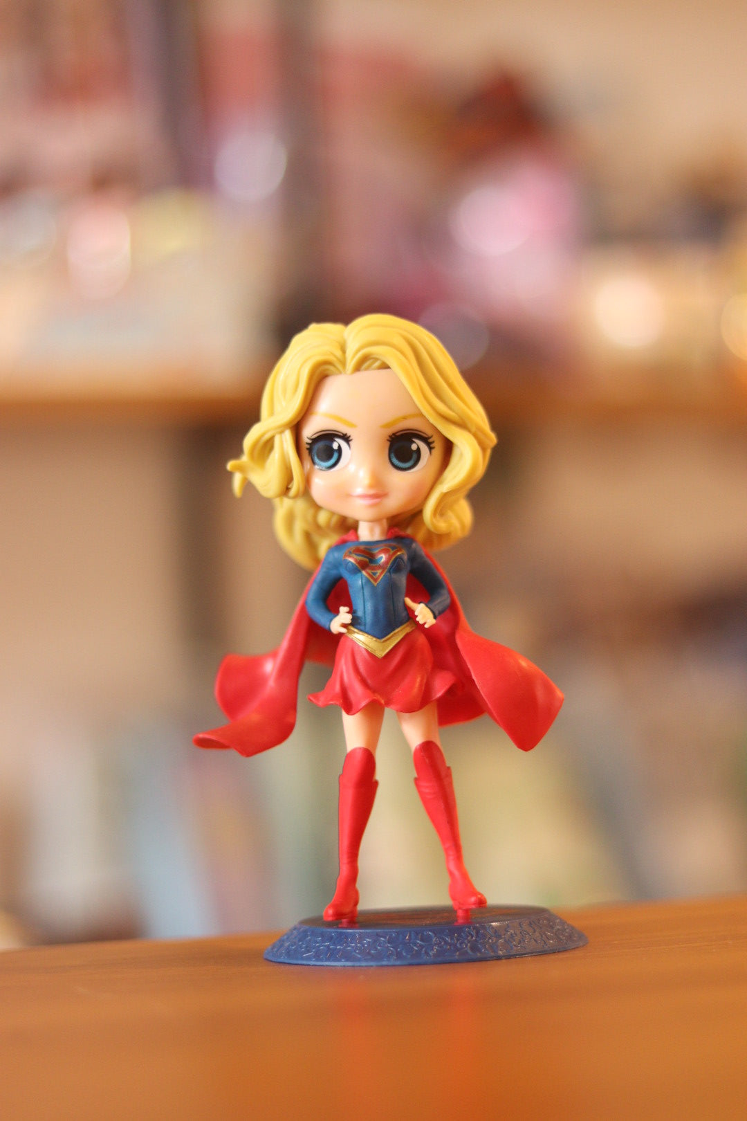 Supergirl Q Posket Figure | Cute Anime-Style DC Collectible | Onebest