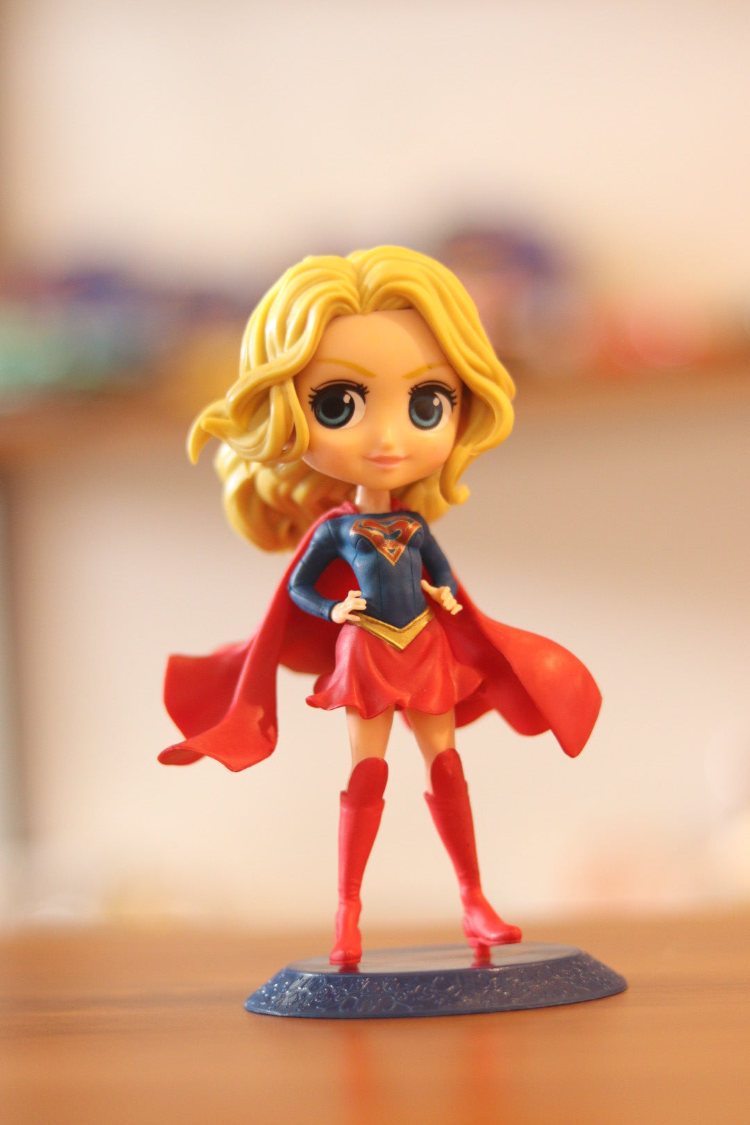 Supergirl Q Posket Figure | Cute Anime-Style DC Collectible | Onebest