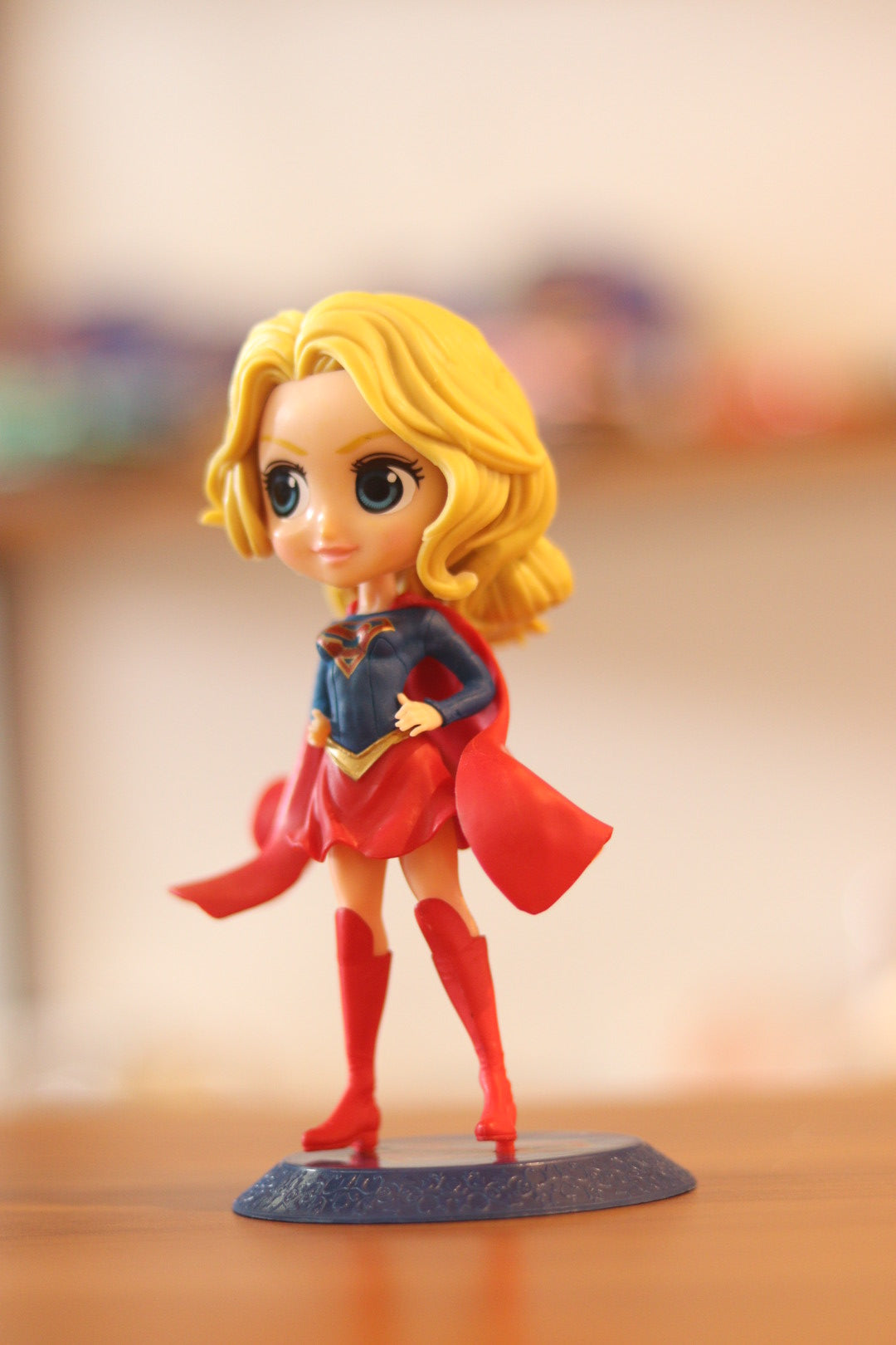 Supergirl Q Posket Figure | Cute Anime-Style DC Collectible | Onebest
