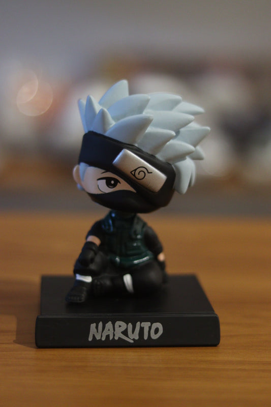 Kakashi Bobblehead - Naruto Shippuden Action Figure for Car Dashboard, Desk & Gift | Onebest