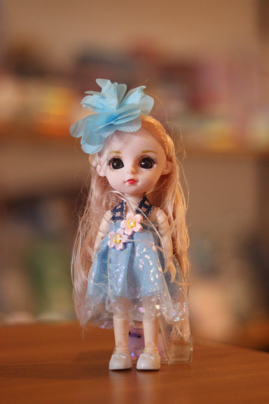 Lovely Exquisite Small Size Girl Doll Toy with Box | Cute & Beautiful for 3+ Age | Onebest