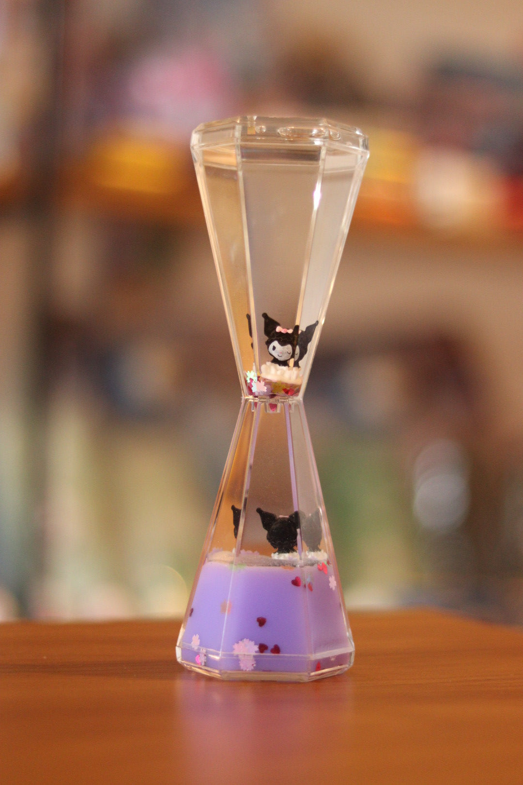 Kuromi Liquid Motion Water Timer Showpiece - Relaxing Liquid Motion Gift for Kids & Loved Ones | Onebest