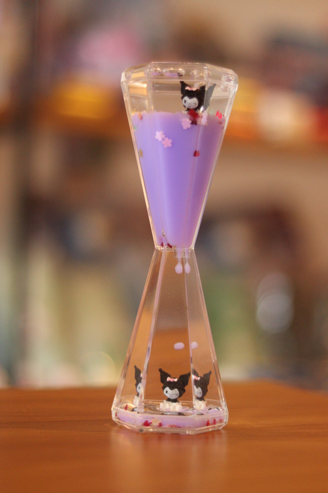 Kuromi Liquid Motion Water Timer Showpiece - Relaxing Liquid Motion Gift for Kids & Loved Ones | Onebest