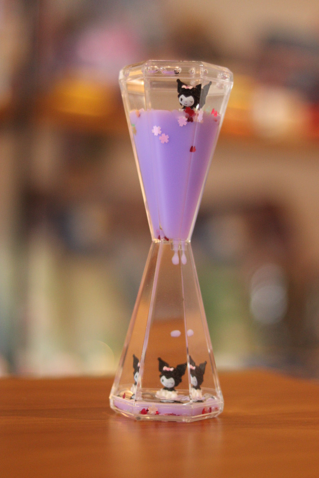 Kuromi Liquid Motion Water Timer Showpiece - Relaxing Liquid Motion Gift for Kids & Loved Ones | Onebest