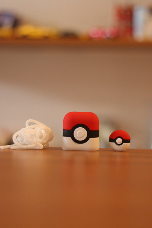 Pokeball 20W iPhone Charger Cover - Pokemon Silicone Protective Case for Apple USB-C Adapter | Shockproof & Cute Design | Onebest