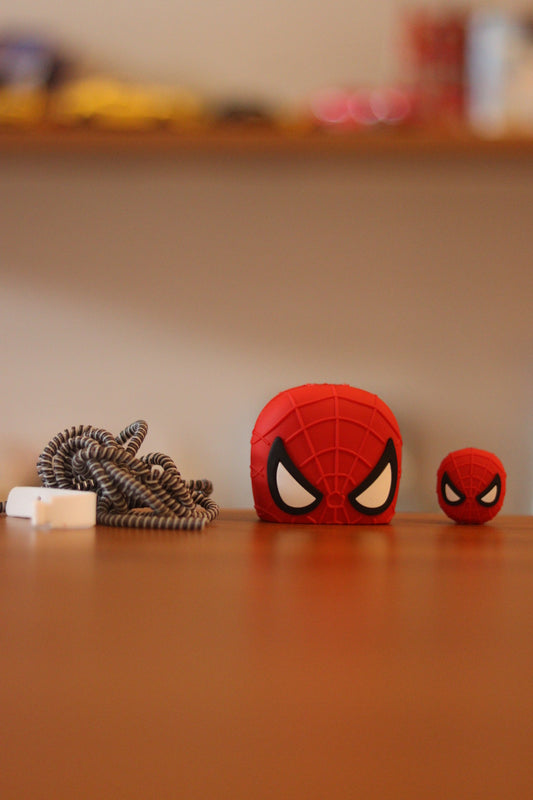 Spiderman 20W iPhone Charger Cover - Superhero Silicone Protective Case for Apple USB-C Adapter | Shockproof & Dust-Proof Cartoon Charger Cover | Onebest
