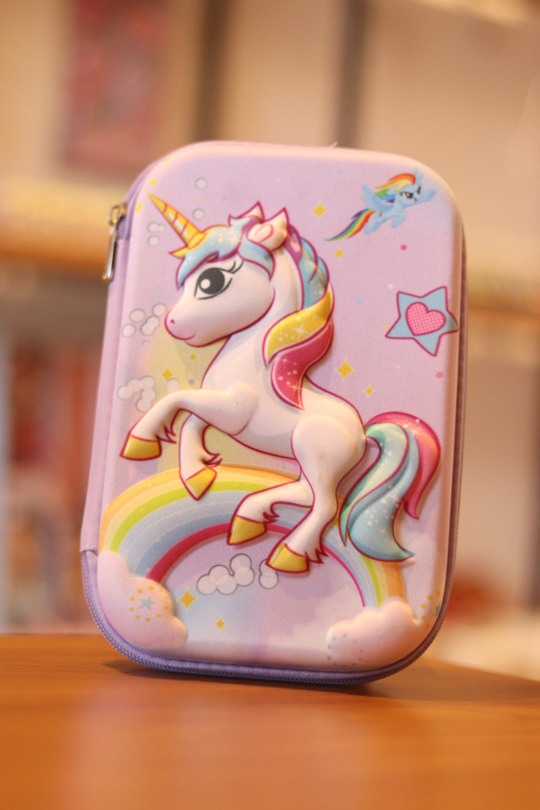 Unicorn Dream Stationery Combo Set for Kids – Pencil Pouch, 12-Pencil Set, Panda Keychain & Mini Sharpener | Onebest Gift Pack