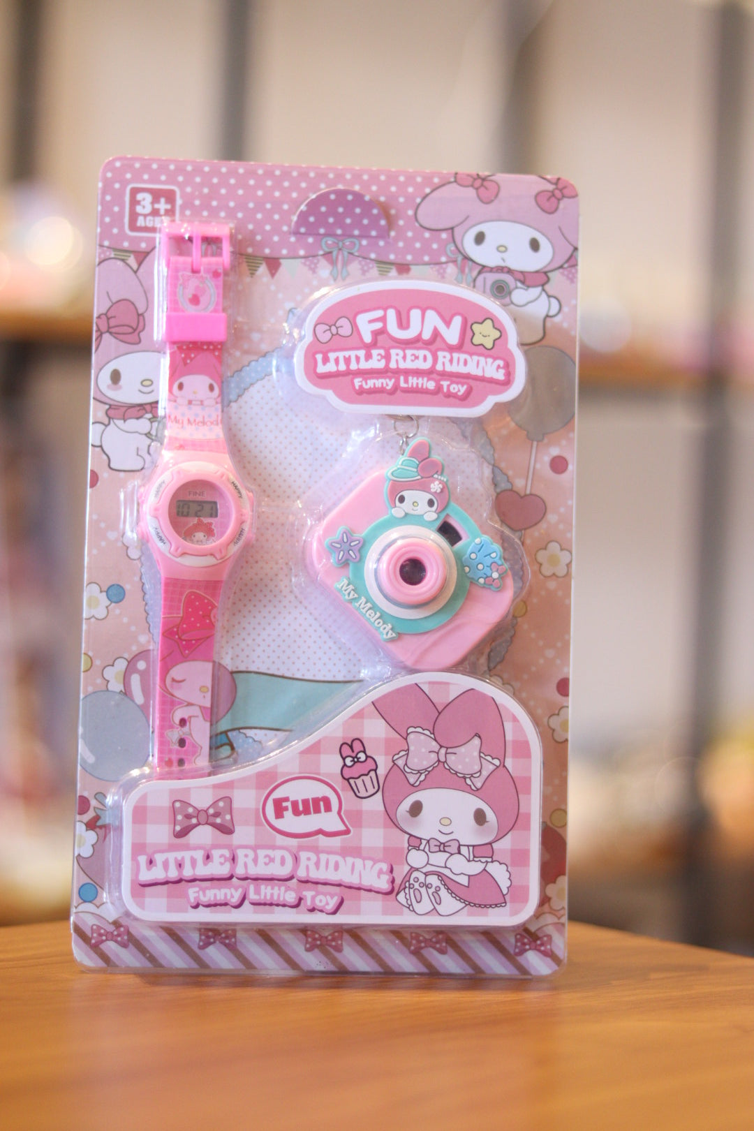 Kuromi & Frozen Kids Stationery Gift Combo Set | Watch, Pencil Set, Eraser, Sharpener & Keychain | Cute Cartoon Gift for Girls