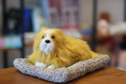 Sleeping Lion Plush Soft Toy for Kids | Cute Cushion Stuffed Animal | Onebest