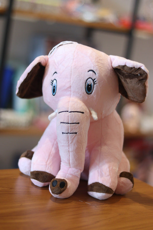 Cute Pink Elephant Soft Toy | Plush Stuffed Animal for Kids | Onebest