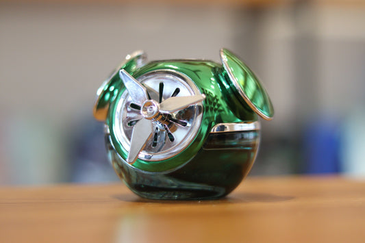 Solar Powered Car Perfume Diffuser | Rotating Car Air Freshener | Onebest