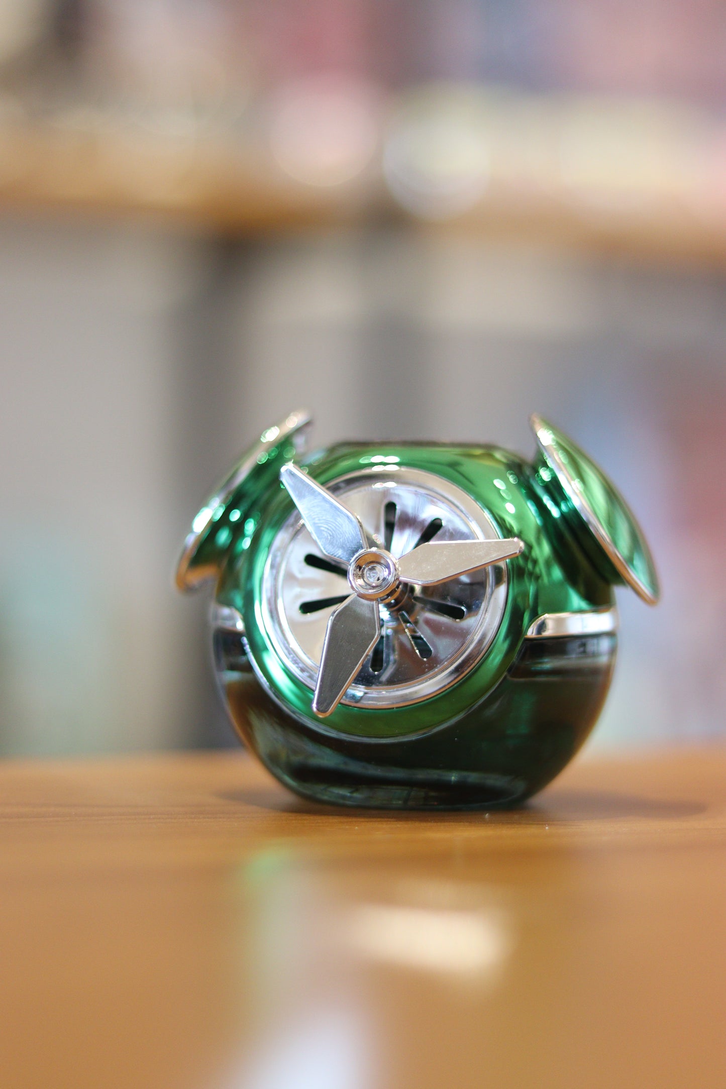 Solar Powered Car Perfume Diffuser | Rotating Car Air Freshener | Onebest