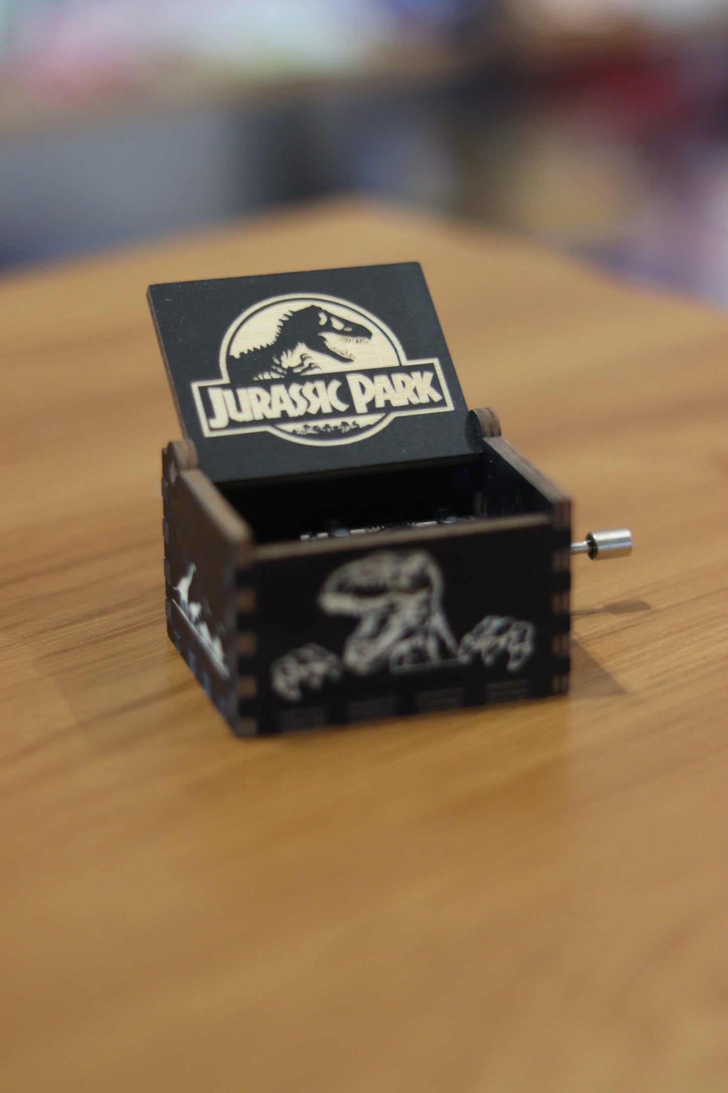 Harry Potter Wooden Hand-Crank Music Box | Vintage Musical Gift | Onebest