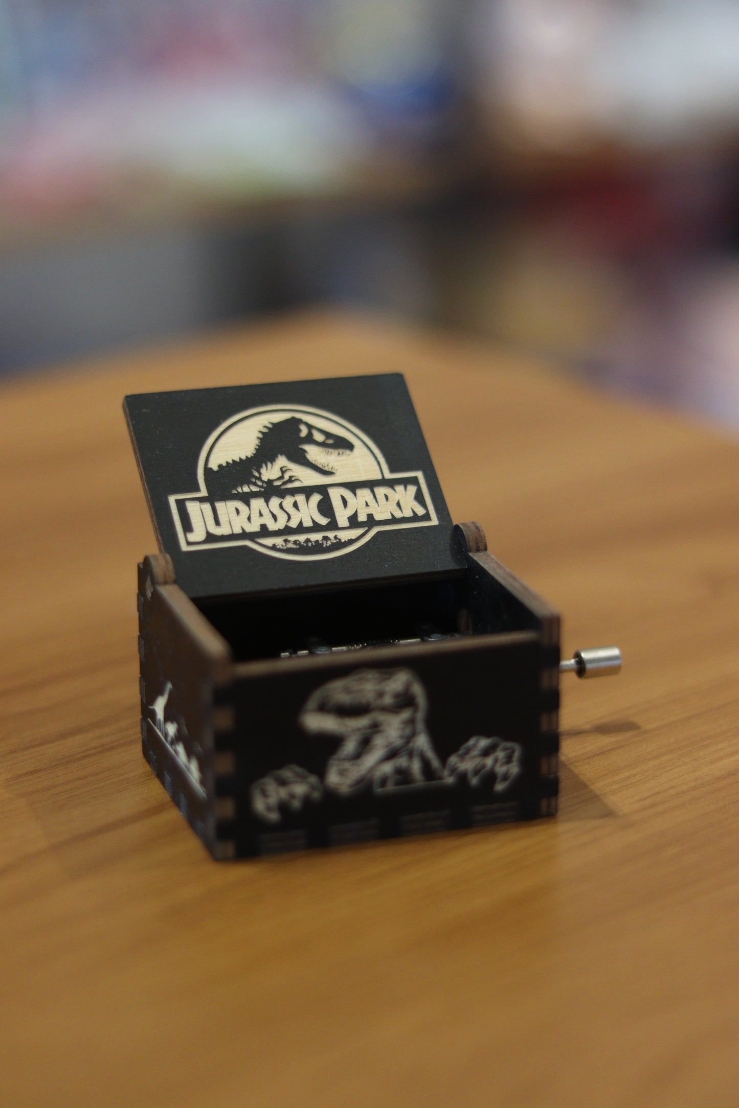 Harry Potter Wooden Hand-Crank Music Box | Vintage Musical Gift | Onebest