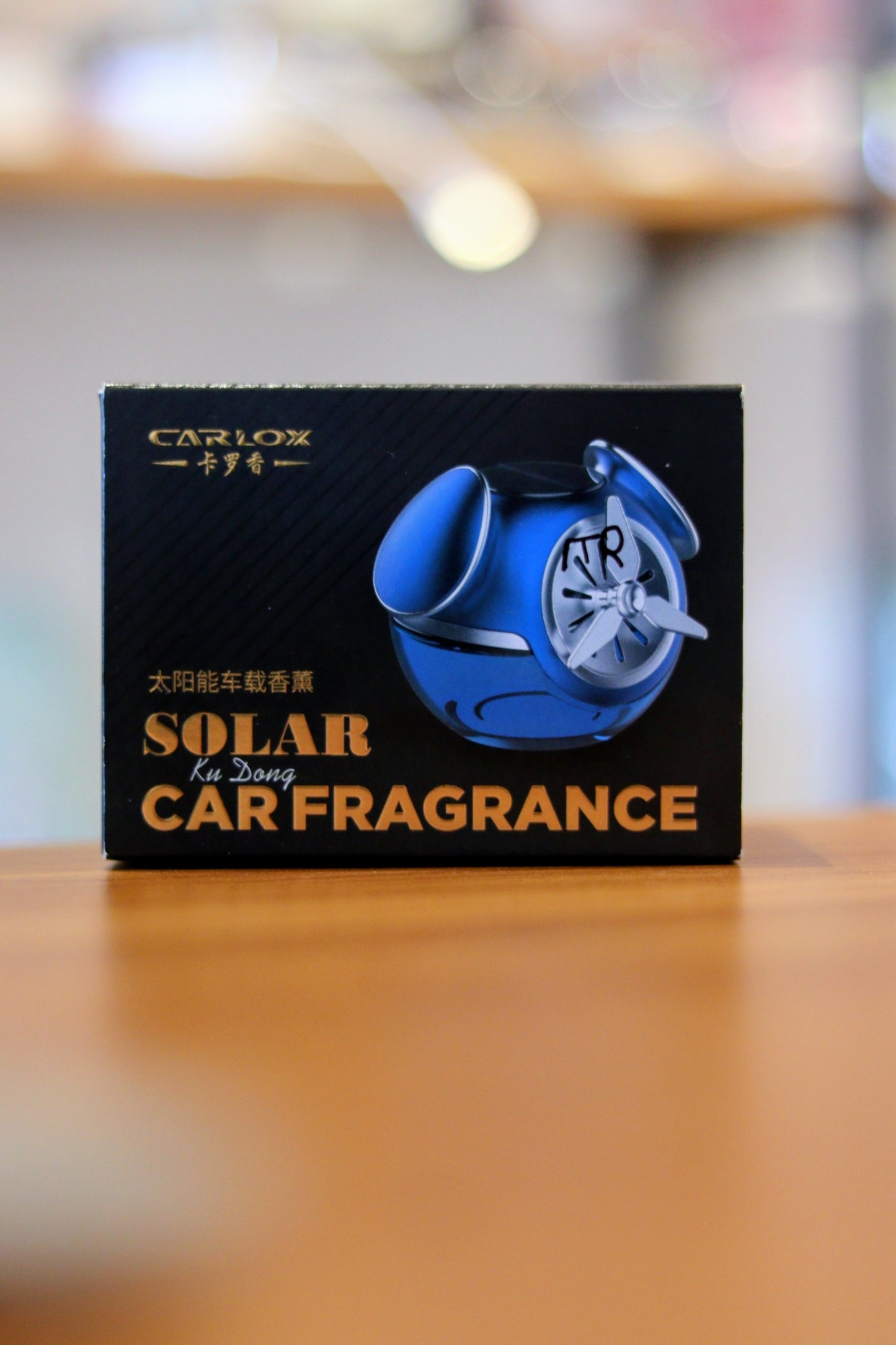 Solar Powered Car Perfume Diffuser | Rotating Car Air Freshener | Onebest